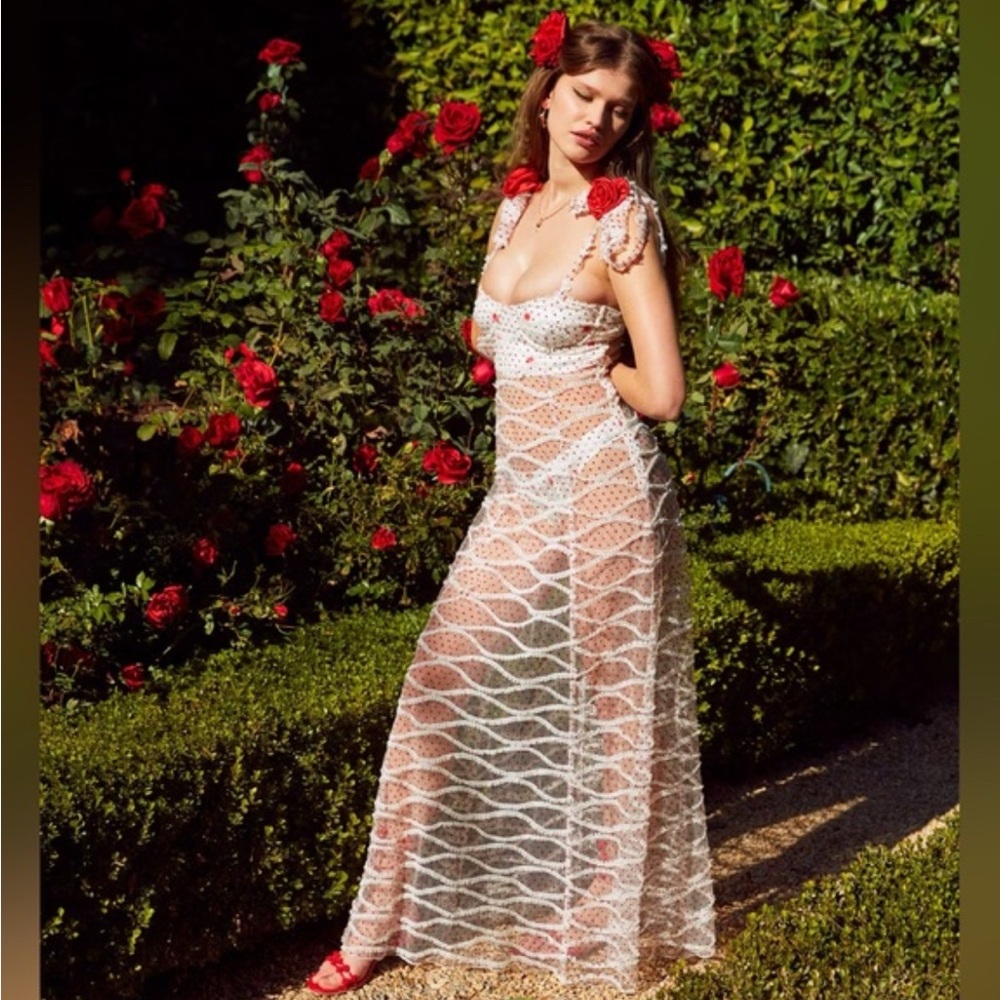 For Love & Lemons Giada Maxi Dress